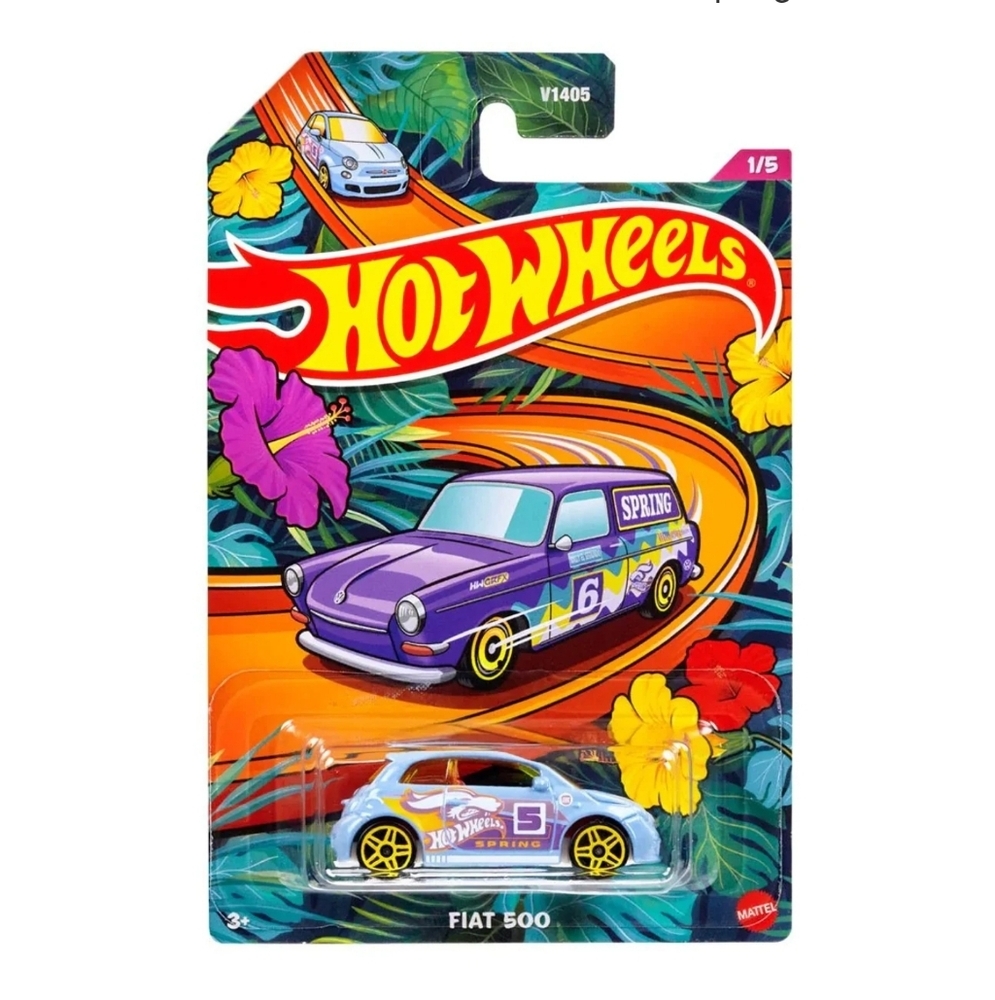 9.81Fiat 500 - Hot Wheels Spring Series 2024 (1/5) (HVX20